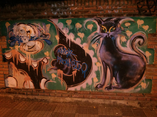 Mural El Gato Fabuloso