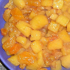 Glazed Rutabaga & Apricots