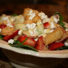 Kim's Spinach Strawberry Salad
