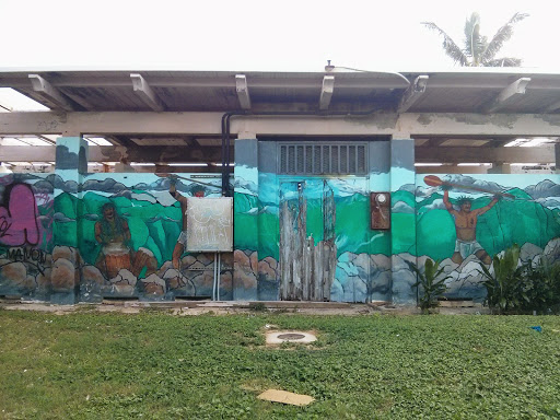 Ulua Fishermen Mural