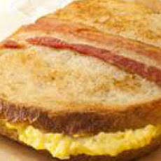 Bacon-Wrapped Egg Sandwich