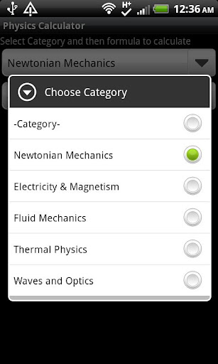 Physics Calculator Demo