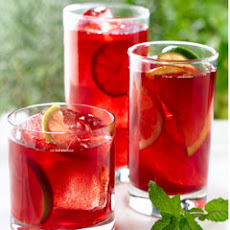 Sparkling Pomegranate Tea Punch
