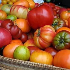 Watermelon and Heirloom Tomato Salad