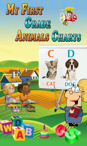 My First Grade Animals Charts