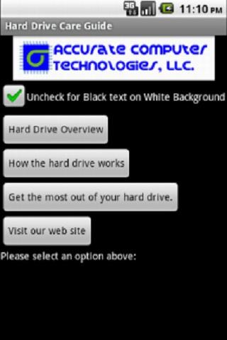 【免費教育App】Pocket Hard Drive Care Guide-APP點子