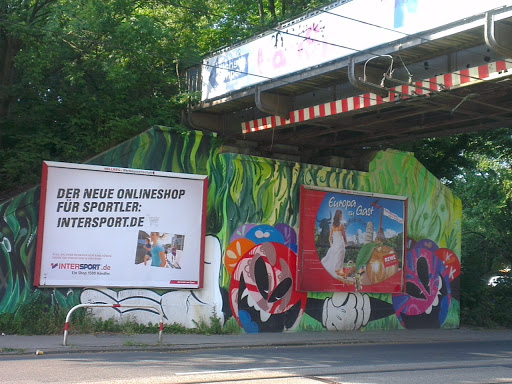 Graffiti Brücke City/Körne 
