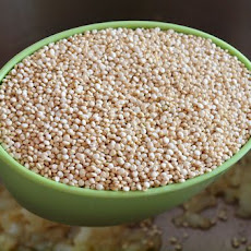 Quinoa Pilaf with Chickpeas, Currants & Almonds