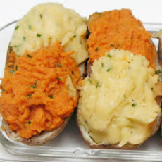 Two-Tone Baked Potatoes