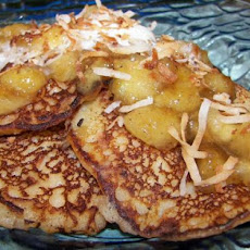 Banana and Coconut Pancakes