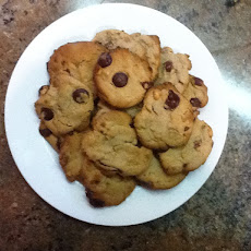 Peanut Butter, Chocolate Chip and Bacon Cookies