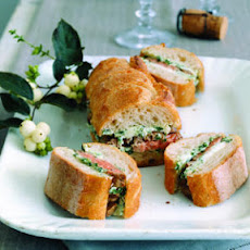 Beef Tenderloin Cocktail Sandwiches With Flavored Butters