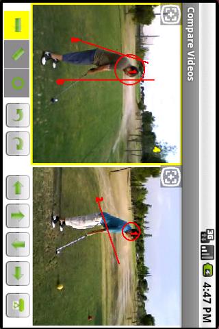 SwingGolfComparatorDemo