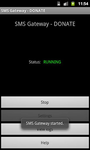 中文版SMS Gateway - DONATE