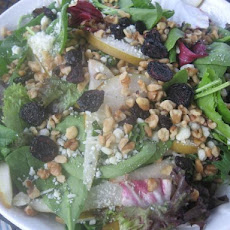 Spring Greens With Maple and Mustard Dressing