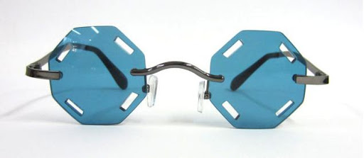 Gafas diseño azul