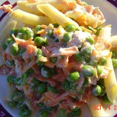 Penne with Creamy Carrots and Scallions