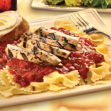 Farfalle With Marinated Grilled Chicken
