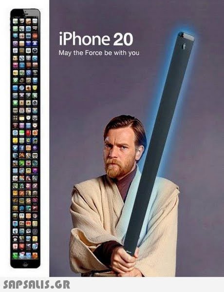iPhone 20 May the Force be with you 