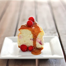 Cranberry and Lemon Cheesecake