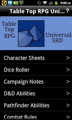 Table Top RPG Manager