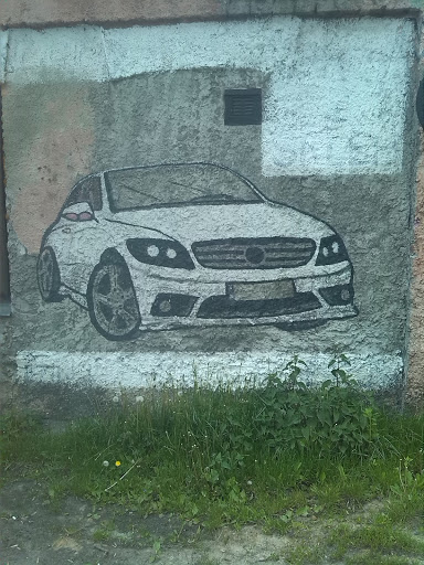Samochod Mural