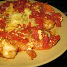 Greek-Style Shrimp With Rigatoni