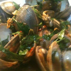 Lao Stir Fried Clams