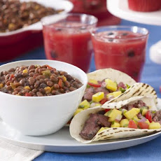 Grilled Skirt Steak Soft Tacos