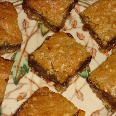 Chocolate Ripple Cookie Squares