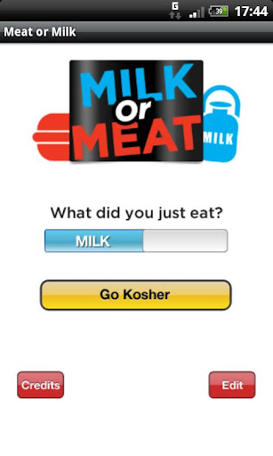 Milk or Meat - The Kosher App