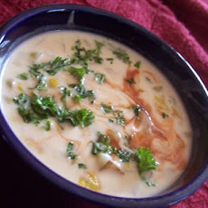 Creamy Celery and Blue Cheese Soup