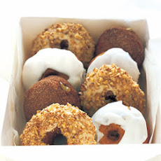 Raised Cappuccino Doughnuts with Espresso Cream Filling