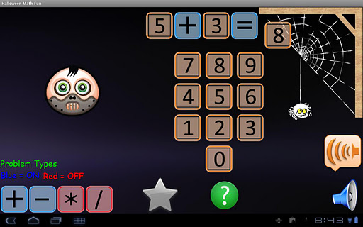 Halloween Math Fun for Tablets