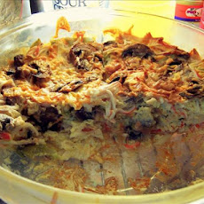 My Crab and Veggie Crustless Quiche