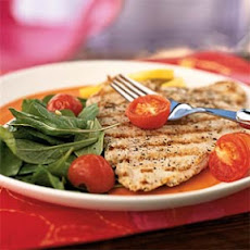 Lemon-Arugula Chicken Paillard