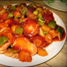 Stir-Fried Sweet and Sour Chicken