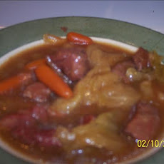 Corned Beef & Cabbage Stew