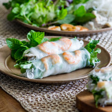 Pork and Shrimp Spring Rolls