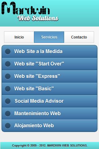 Mardwin Web Solutions App