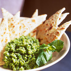 Smashed Peas with Fresh Mint