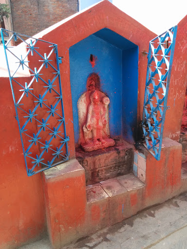 White Narayan Idol