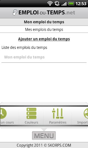 【免費教育App】Emploi du temps-APP點子