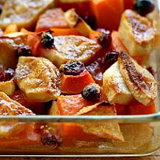 Butternut Squash Apple Cranberry Bake