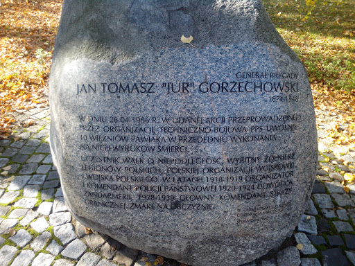 Jan Jur Grzegorzewski Kamien Pamiatkowy