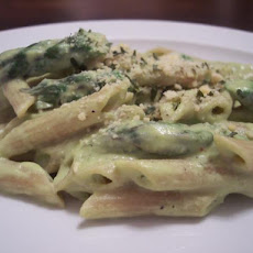 Penne Pasta With Asparagus Sauce