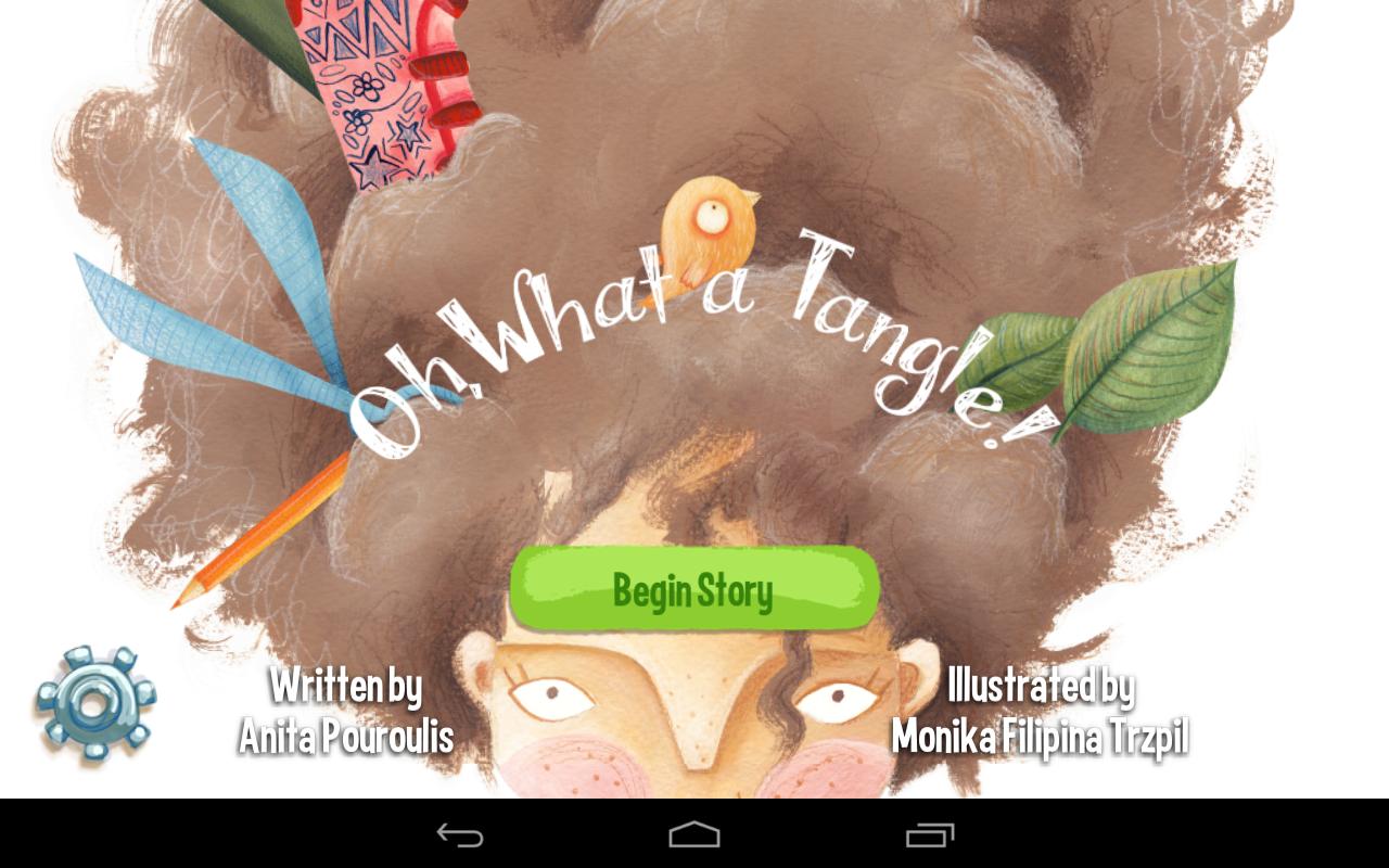 Android application Oh, What a Tangle! Kids Book screenshort