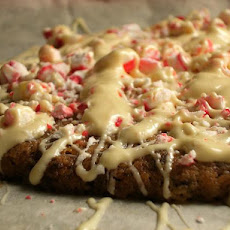 White Chocolate and Peppermint Cookie Brittle
