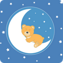 Lullaby for babies mobile app icon