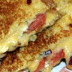 Greek Grilled Cheese Sandwiches